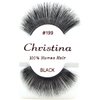 12X #199 Christina 100% Human Hair Fake Eyelashes