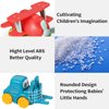 ALASOU 7 PCS Baby Cranes Car Toys with Playmat/Storage Bag|1st Birthday Gifts for Toddler Toys Age 1-2|Baby Toys for 1 2 Year Old Boy|1 2 Year Old Boy Birthday Gift for Infant Toddlers