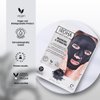 IROHA NATURE, Face Mask for Skin Care with Activated Charcoal - Pack of 5 pieces