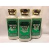Bath and Body Works Holiday Traditions 2019 Vanilla Bean Noel 3 Pack Body Lotions Set 8 Fl Oz each