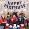 Baseball Party Decorations, Baseball Birthday Party Decorations Includes Happy Birthday Banner Baseball Table Decorations and Hanging Swirls, Baseball Themed Party Decorations