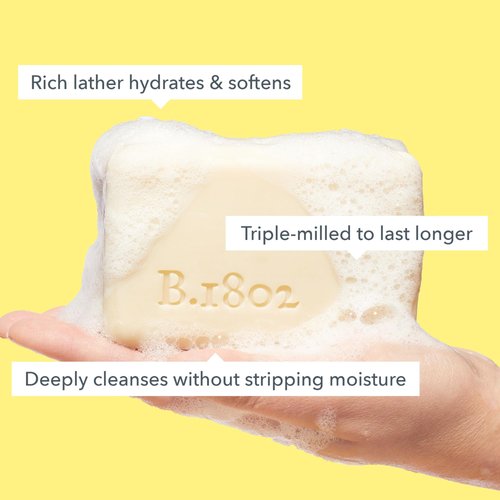 Beekman 1802 Goat Milk Soap Bar with Botanical Oils & Shea Butter - 9 oz - Gently Moisturizes, Exfoliates, and Nourishes for Soft, Healthy Skin - Cruelty-Free