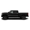 SlickMod Chrome Delete Blackout Vinyl Overlay for 2014-2019 GMC Sierra 1500 2500 3500 Window Trim (1. Window Trim, Gloss Black)