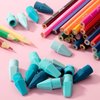 Mr. Pen- Pencil Erasers Toppers, 120 Pack, Blue Shades, Erasers for Pencils, Pencil Top Erasers, Pencil Eraser, Eraser Pencil, Pencil Cap Erasers, Eraser Caps, Eraser Tops, Pencil Topper Erasers