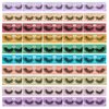 FARRED Wholesale Faux Mink Lashes Bulk 50 Boxes 10 Styles Eyelashes Volume Lashes 10 Portable Individual Boxes 10-20mm Mixed Natural Look Lash 3D False Eyelashes