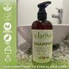 Cliove Shampoo | Hair Moisturizing Keratin Protein Treatment Infused with Argan Oil and Olive Oil | Anti Frizz Shampoo for Curly Wavy, and Straight Hair |16oz