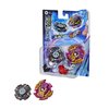 Beyblade Burst Surge Dual Collection Pack Hypersphere Zone Balkesh B5 and Slingshock Wraith Driger F Battling Game Top Toys