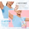 28pcs Underarm Sweat Pads, Invisible Self Adhesive Breathable Armpit Antiperspirant Sticker, Armpit Sweat Pads for Men & Women Reduce Armpit & Foot Sweat