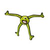TUFFY - World's Tuffest Soft Dog Toy - Alien Green Legs - Multiple Layers. Made Durable, Strong & Tough. Interactive Play (Tug, Toss & Fetch). Machine Washable & Floats (2 Pack)