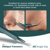 WSYUB Blackhead Tweezers,Upgrade Professional Facial Blackhead Remover Tweezers, Extraction Tools for Estheticians,Ingrown Hairs Tweezers
