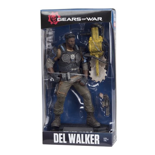 McFarlane Toys Gears of War 4 Del Walker Collectible Action Figure, 7"