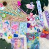 132 Pcs Mermaid Party Favors, Mermaid Birthday Party Favorsfor Kids with Mini Notebooks Pens Slap Bracelets Rings Hairpin Stampers Stickers Bags for Girls Mermaid Birthday Party Decorations Supplies