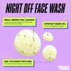 Youthforia Night Off Face Wash, Gentle Cleanser for Soft, Clear Skin, Green Tea Leaves Exfoliate for Effective Makeup Removal, Vegan & Cruelty-Free