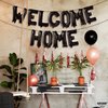 KatchOn, Black Welcome Home Balloons - 16 Inch | Welcome Home Party Decorations | Black Welcome Home Banner for House Warming Decoration Party | Family Gathering Banner for Welcome Home Decorations