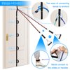 Brebebe Door Anchor Strap for Resistance Bands Exercises, Multi Point Anchor Gym Attachment for Home Fitness, Portable Workout Equipment