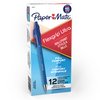 Paper Mate FlexGrip Ultra Recycled Retractable Ballpoint Pen, 1 mm Medium, Blue, 12/pk (9510131)