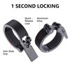 ThreeLeaves Olympic Barbell Clamps 2 Inch.Aluminum Alloy Exercise Collars For Weightlifting.Secure and Quick-Release Weight Clips for Intense Weightlifting Sessions.