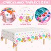 Winrayk 134Pcs Candyland Party Decorations Birthday Supplies Candy Land Balloon Arch Backdrop Tablecloth Star Lollipop Foil Balloons Girl Boy Kids Christmas Sweet Candy Land Birthday Party Decorations