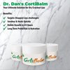 Dr. Dan's Cortibalm Jars-3 Pack- for Dry Cracked Lips - Healing Lip Balm Jar for Severely Chapped Lips - Designed for Men, Women and Children -