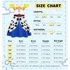 Sukyfecde Jessie Costume Girls Toddler Princess Dress up Birthday Outfits Halloween Role Play Clothes 4t Yellow