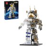 TYCOLE City Space Astronaut Building Toy Set -Translucent Classic Spaceman Model Building Block Set with Display Stand,Home or Office Decor,Idea Christmas Birthday Gift for Adults&Kids 8+ (860PCS)