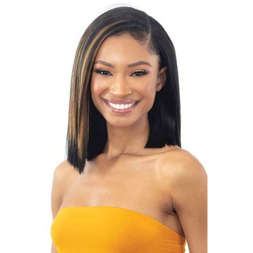 Shake N Go Freetress Organique New Concept Floor Bundle Hair ORGANIQUE STRAIGHT 10'' (1B), Black