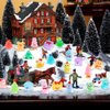 DIYDEC 40PCS Mini Christmas Luminous Figurines 40 Styles Christmas Resin Miniatures Glow in The Dark Tiny Figures to Hide Small Snowman Figures for Party Favors Bag Fillers Garden Dollhouse Decor