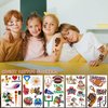 10-Pack Football-Themed Temporary Tattoo Stickers – 2.9 x 4.7 Inch Fake Tattoos for Sports Fans, Kids, and Adults – Perfect for Game Day, Tailgates, and Parties