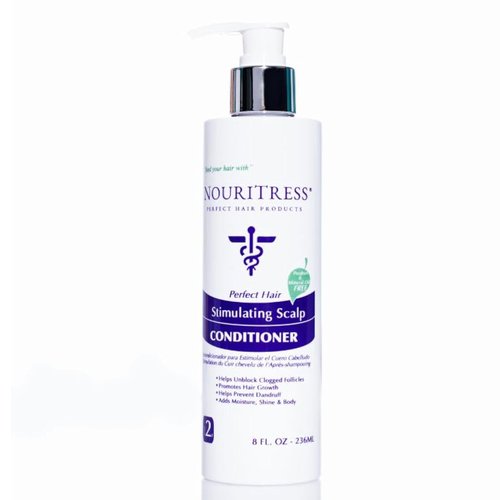 NouriTress Stimulating Scalp Conditioner for Dry, Brittle Hair | Relieves Itchy Scalp | Paraben-Free | Thickening Conditioner