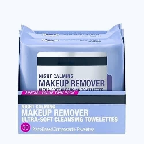 Makeup Remover Cleansing Towelettes & Night(25 ct.,5pk.)