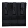 Cash Drawer Register Insert Tray Replacement 3 Bills 3 Coins Money Storage Box 9.6 x 9.6 x 1.4inch to Make Money Well Organized (Black)