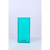 Acrylic Lash Tile Storage Box With Cover - Washable and Reusable - Perfect for Classic, Volume, and Mega Volume Lashes (teal & white)