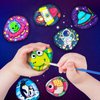MindPal Kids Rock Painting Kit, 14 Pebbles for Painting - Glow in The Dark Rock Kit - Arts and Crafts for Kids Ages 6-12, Birthday Christmas Gift for Boys and Girls