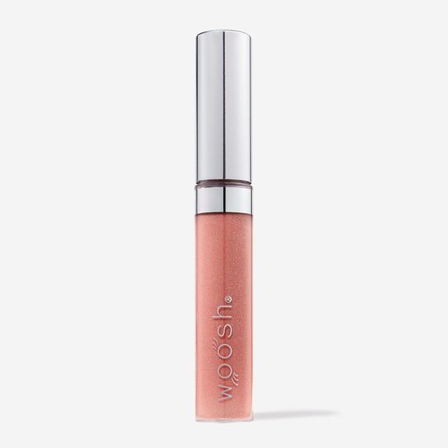 Woosh Beauty, Spin-On Lip Gloss, Hydrating Hyaluronic Acid &amp; Shea Butter, No Fine Lines, Shine Fi...