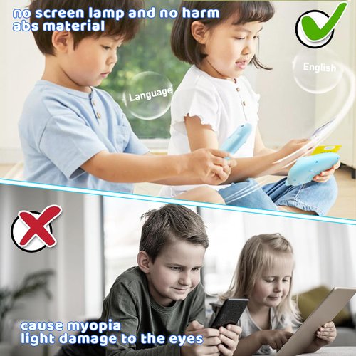 Talking Flash Cards for Toddlers 1-3 Years, 510 Sight Words, Autism Sensory Toys for Autistic Children,Learning Montessori Toys, Educational Preschool Gifts for Boys and Girls Ages 2-4