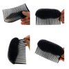2Pcs Sponge Bump It Up Volume Hair Base Set Charming Bump It Up Volume Inserts Hair Stick Bun Maker Bun Shaper Hair Bump Up Comb Styling Insert Tool Hair Pad Accessories(Black)