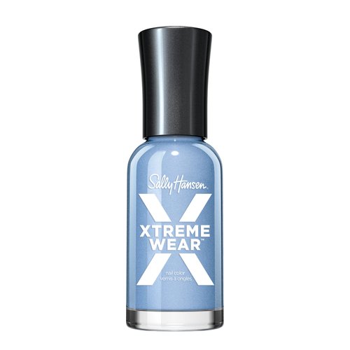 Sally Hansen Xtreme Wear Nail Polish, Streak-Free, Shiny Finish, Long-Lasting Nail Color, Babe Blue, 0.12 fl oz