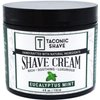 Taconic Shave, All Natural Shave Cream – Highly-Concentrated, Shaving Cream for Men and Women – 4 oz. Moisturizing Shaving Cream Tub with Skin Soothing Ingredients – Cooling Eucalyptus & Mint