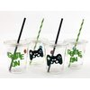 Video Game Birthday Party Disposable Cups (12 Set)