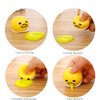 Vomiting Egg Stress Ball, Puking Egg Fidget Toy, Vomiting Egg Yolk, Novelty Stress Relief Squeeze Toys Funny Christma Birthday Gifts, Fidget Prank Toy 4 Colors