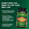 Life's Fortune Multivitamin & Mineral 180 Tablets, All Natural Energy Source Supplying Whole Food Concentrates, Antioxidants, Amino Acids, Enzymes, Trace Minerals & More