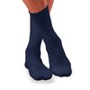 JOBST Sensifoot Closed Toe Crew Socks, Navy, Medium