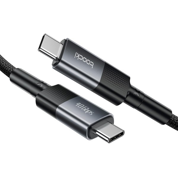 USB C to USB C Cable [3.3FT, 240W], USB 4 Data Cable for Thunderbolt 4/3 Cable, 40Gbps, Supports 8K@60hz HD Display for iPhone 16/15 Pro Max, Apple Vision Pro, MacBook, Monitor, Docking Stations