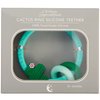 C.R. Gibson BTEE-24551 Cactus Ring 100% Food Grade Silicone Teether for Babies, 3.2" W x 3.6" L, Multicolor