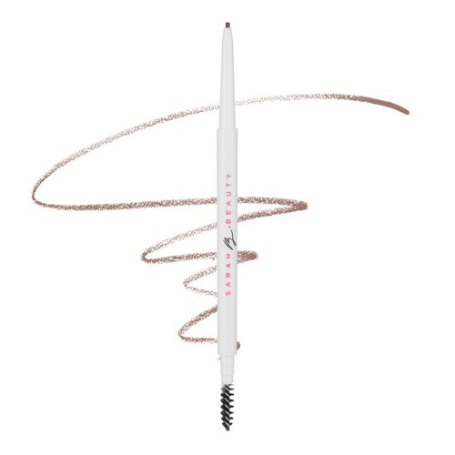 SARAH B. BEAUTY Better Brow - Retractable Eyebrow Pencil with Spoolie | Vegan & Cruelty-Free | Long-Lasting, Precision Brow Definer for Natural, Flawless Brows - Available in 6 Shades (CREME BRULEE)