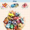 APZ 66 Pcs Mini Pull Back Cars,Toy Cars Party Favors for Kids,Small Race Cars Carnival Prizes Classroom Rewards,Treasure Prize Box Toys,Goodie Bag Stuffers for Boys Girls