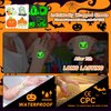 EMOME 408 Pcs Bulk Luminous Halloween Temporary Tattoos for Kids, Individually Wrapped Tattoos for Halloween Birthday Party Decorations, Glows Halloween Favors Toys Games for Kids Party