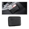 Osilly Car Seat Side Pocket Organizer, PU Leather Pen Phone Sunglasses Holder Tray Pouch Seat Gap Filler, Mini Storage Bag Car Interior Accessories for Auto Seat Door Window Console (Black)