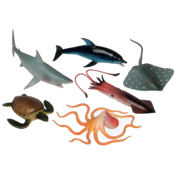 Get Ready Kids Ocean Animal Playset, Multi, Model:872