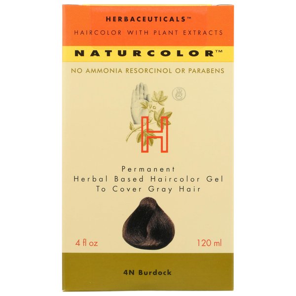 naturcolor Haircolor Hair Dye - Burdock, 4 Fl Oz (4N)